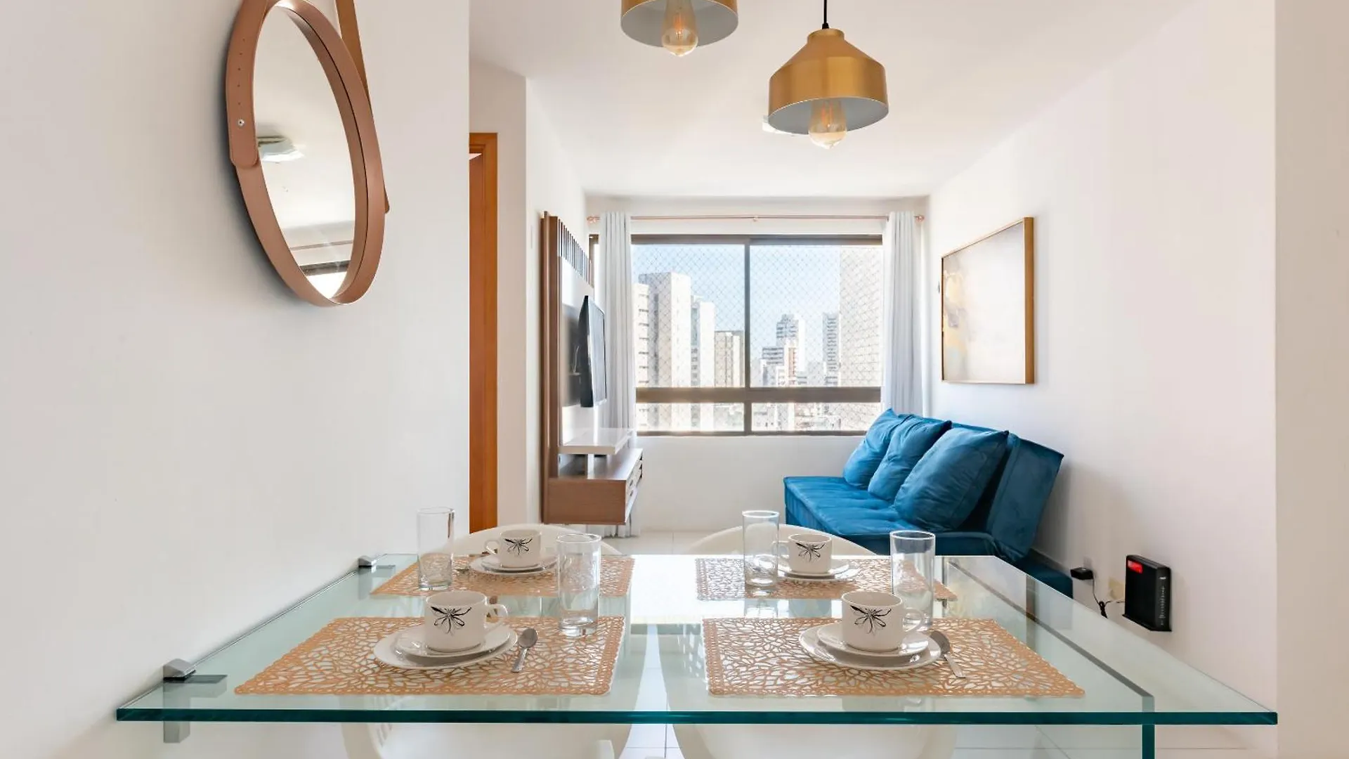 Apartment Flat 1701 - Portomar Home Club Recife