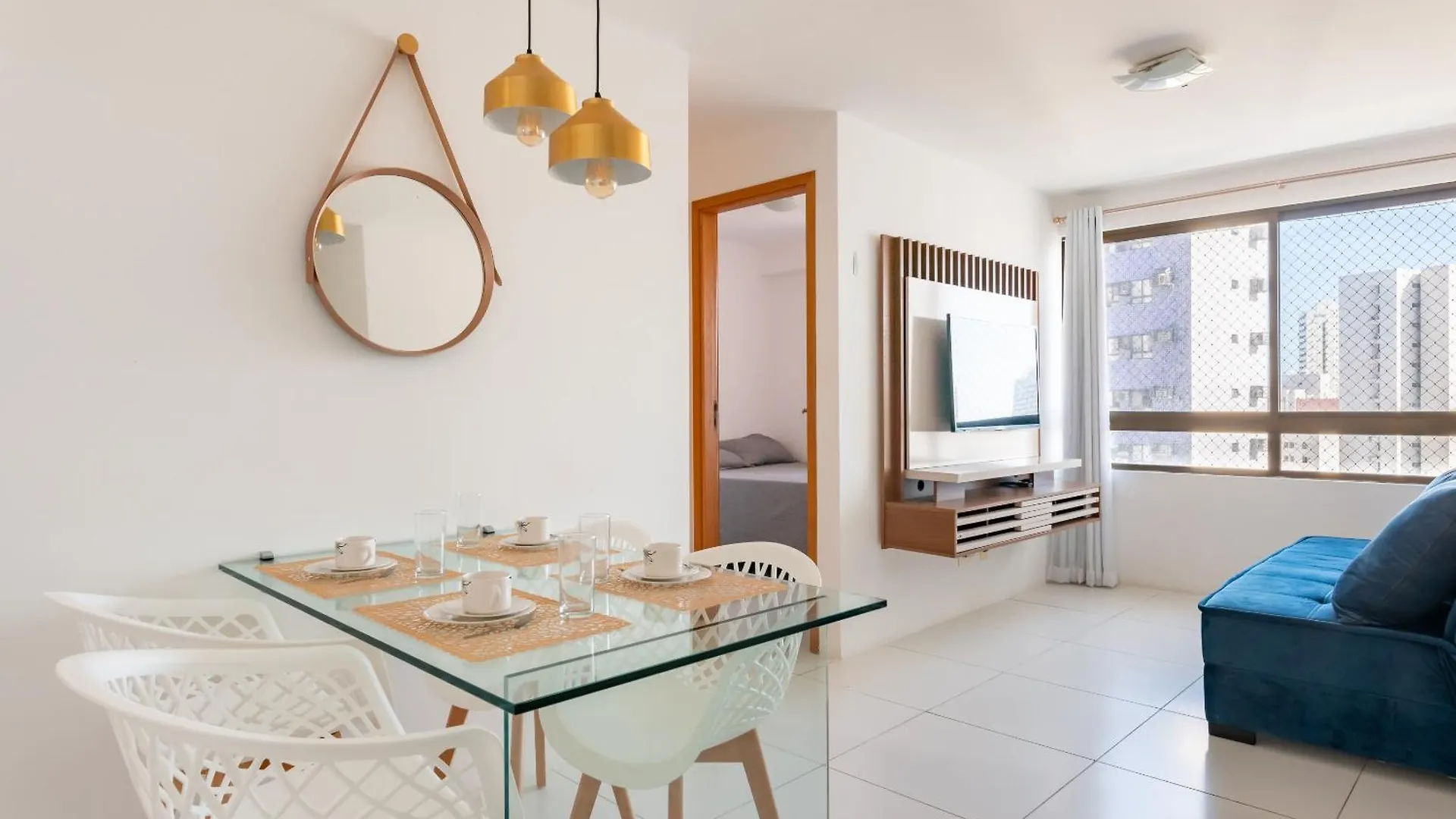 Apartment Flat 1701 - Portomar Home Club Recife